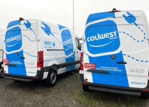 Flotte de camions électriques Coliwest